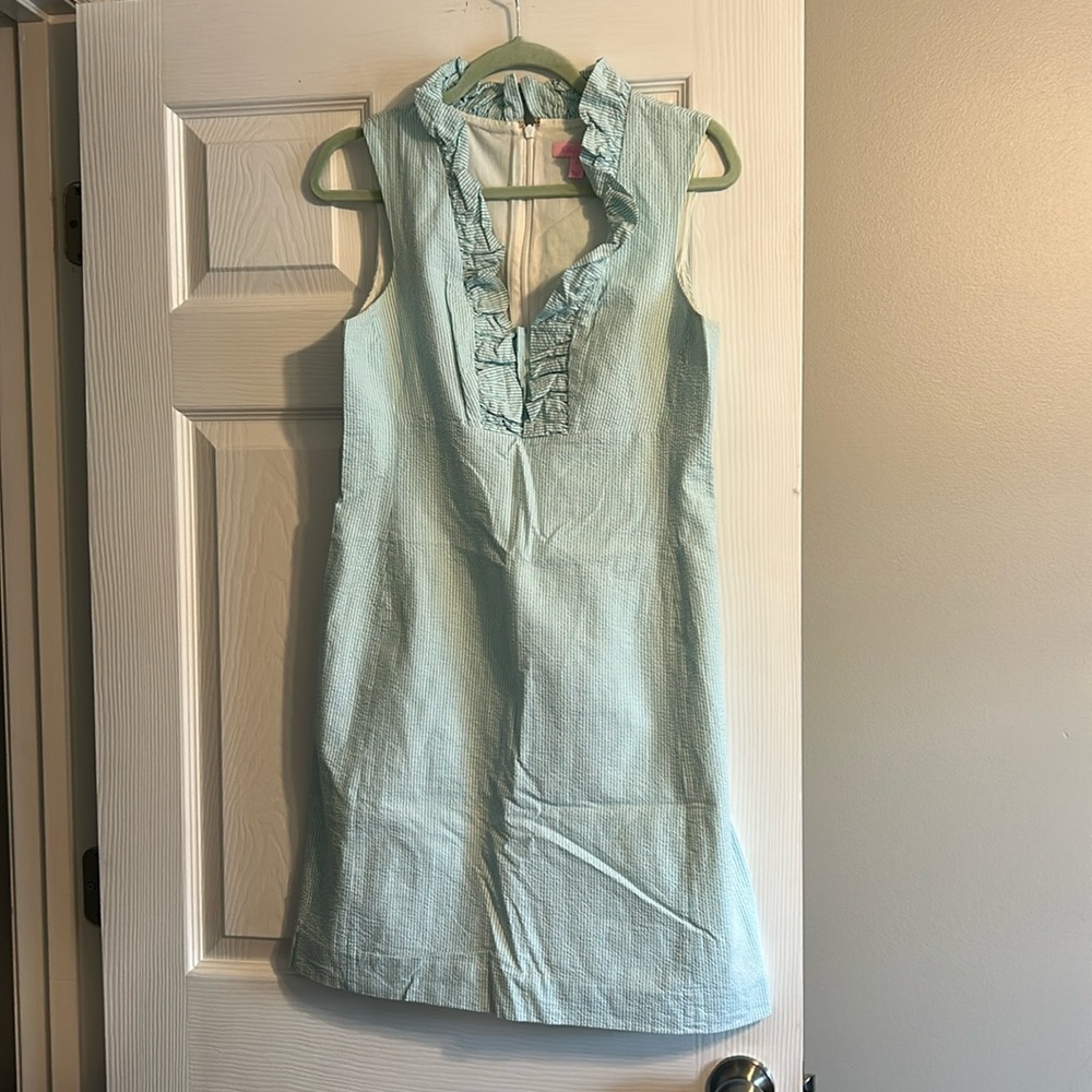 Lilly Pulitzer Seersucker Shift